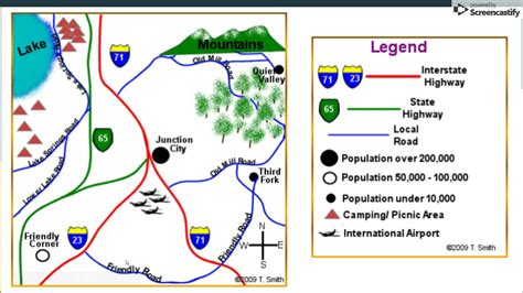 Secondary Map Skills Legend/Key Reteaching - YouTube