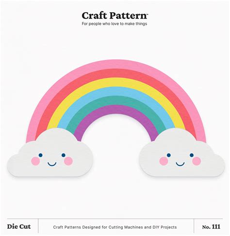 Cute Rainbow SVG Rainbow Clouds SVG Nursery SVG Rainbow - Etsy