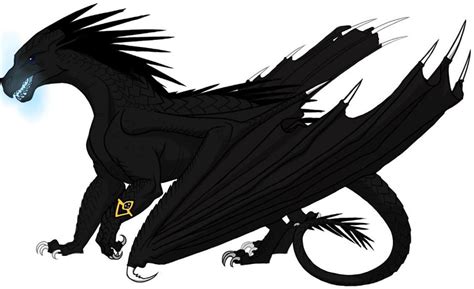 This is Wolf, one of my IceWing OC’s. She is melanistic (opposite of ...