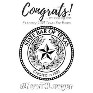 February 2021 Texas Bar exam results listed | Texas Bar Blog