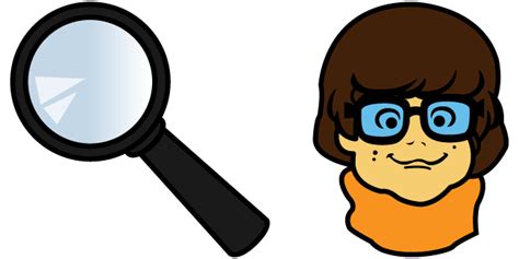 Scooby Doo Cursor with Velma Dinkle - Sweezy Custom Cursors