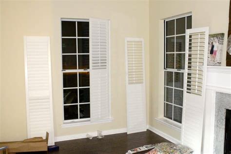 Plantation Shutters in the Living Room