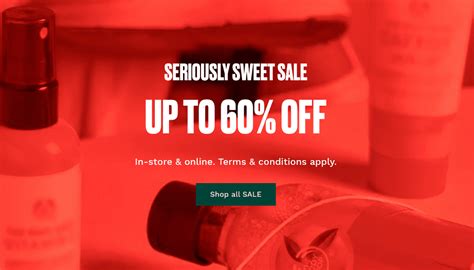 Save 60% in The Body Shop Sale - Gymfluencers America