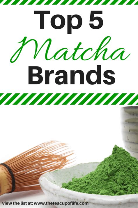 5 of the Best Matcha Green Tea Brands Out There | The Cup of Life