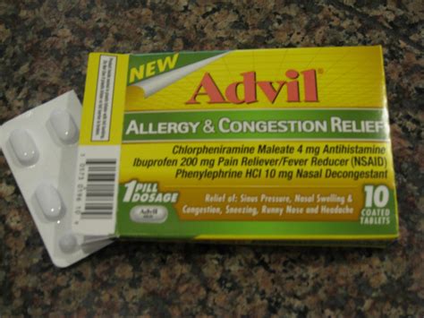 Millenial Product Reviews: Advil Allergy & Congestion Relief