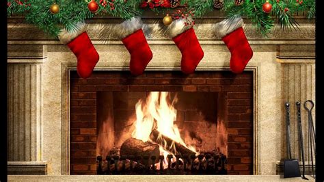 Christmas Fireplace Ex v2 Screensaver - YouTube