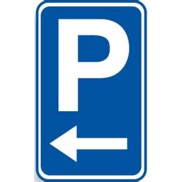 Parking Right Arrow Sign