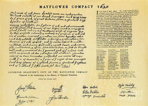 Mayflower Compact 1620