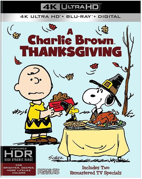 A Charlie Brown Thanksgiving (4K Ultra HD + BD+UV) - ultrahidefthai