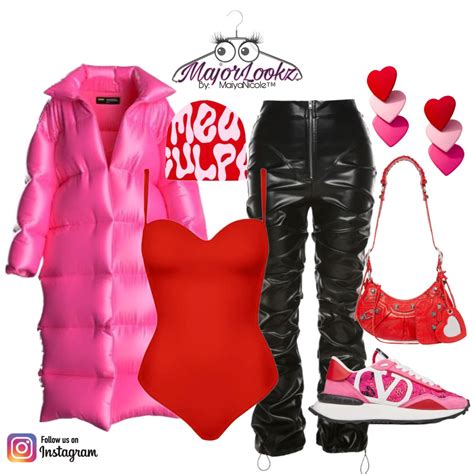 Valentines Day Inspo / Red & Pink Outfit / V-Day Outfit Ideas in 2023 ...