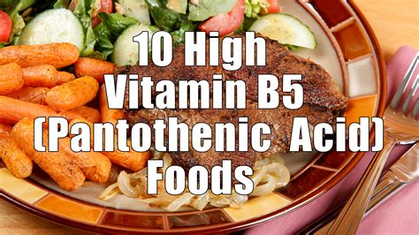 10 High Vitamin B5 (Pantothenic Acid) Foods -DiTuro Productions, LLC