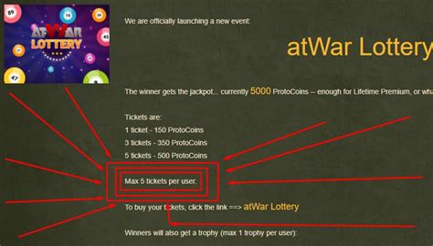 Announcing: atWar Lottery - atWar