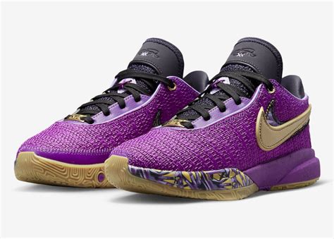 Nike LeBron 20 GS Young Heirs Vivid Purple FD0207-500 Release Date | SBD