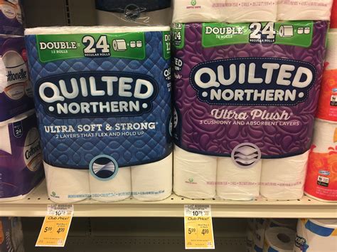 Get Quilted Northern Toilet Paper Mega Rolls 6-12 pack for just $3.99 ...