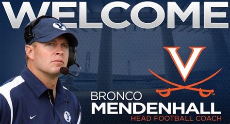 Virginia Hires BYU's Bronco Mendenhall | Eleven Warriors