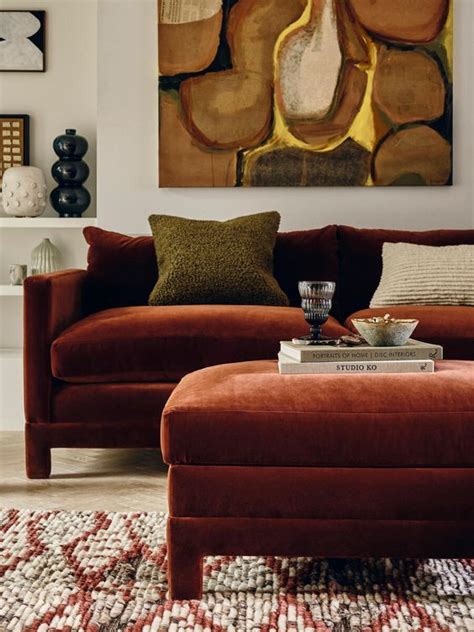 Rust Color Trend and How to Use It in Interiors | Living room ...