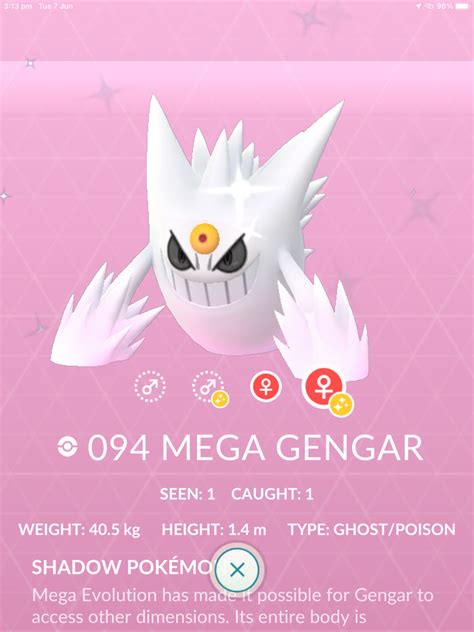 Shiny mega gengar by Dcoll224 on DeviantArt