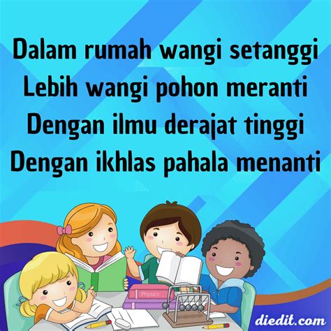 100 Pantun Nasehat Kelas 5 SD Ragam Tema | diedit.com