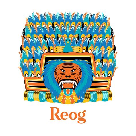 Reog Ponorogo in flat design style 9240978 Vector Art at Vecteezy