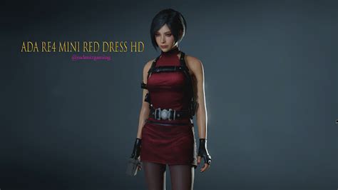 (OG)Ada Re4 Mini&Long Red Dress HD