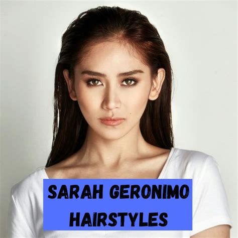 Sarah Geronimo Hairstyles - Dr HairStyle