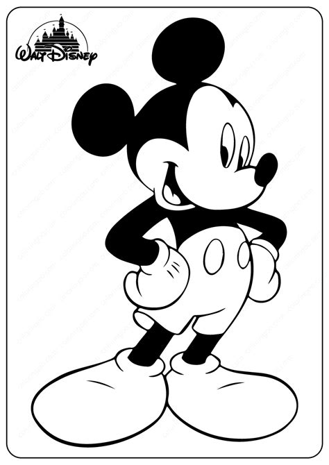 32+ Disney Coloring Pages Mickey Mouse | Free Wallpaper