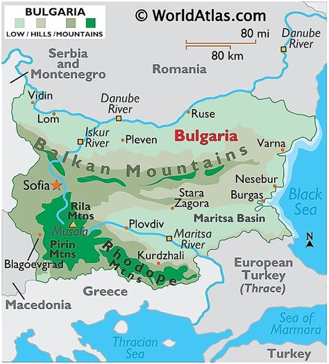 Balkan Mountains - WorldAtlas