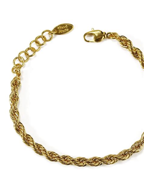 Brass Vintage Hollow chain Bracelet - 1000392751