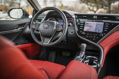 Exploring The Stunningly Stylish Toyota Camry Xse Red Interior 2020 ...