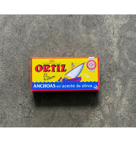 Ortiz Premium Anchovy Fillets In Olive Oil