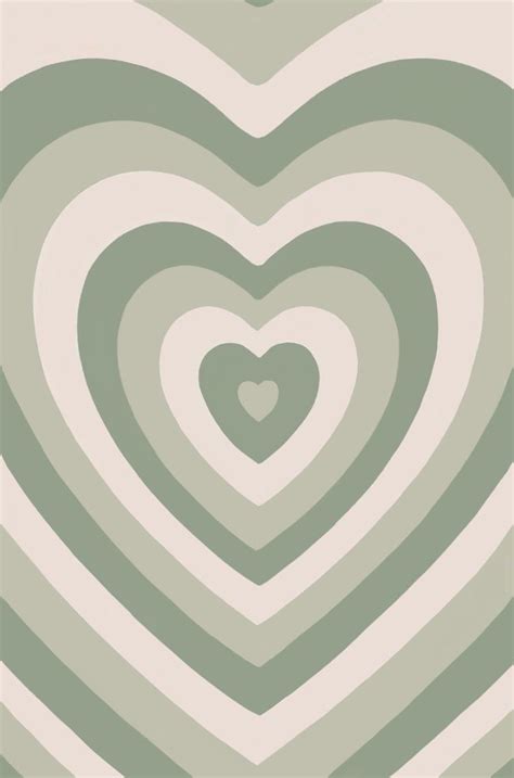 sage green heart indie wallpaper | Heart iphone wallpaper, Iphone ...