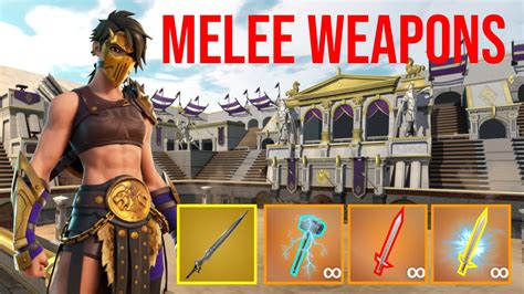 🗡️GLADIATORS - MELEE WEAPONS 3487-1077-2262 by Cross McPenna - Fortnite.GG