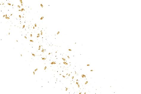 Premium Vector | Gold Confetti Background.