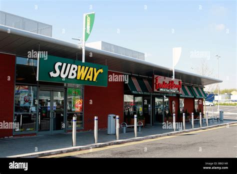 Subway Giltbrook Retail Park out of Town shopping centre Kimberley ...