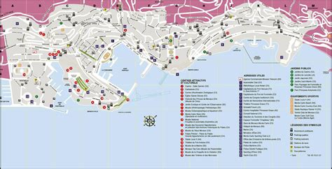 Travel map of Monaco. Monaco travel map | Vidiani.com | Maps of all ...