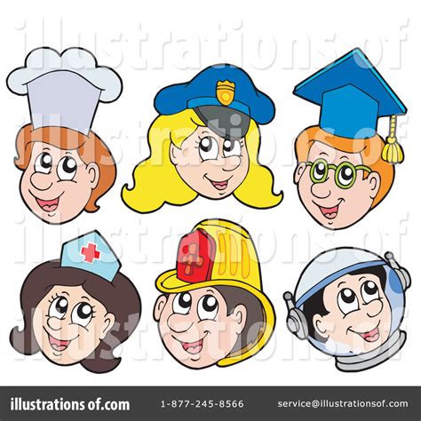 Occupations Clipart #214586 - Illustration by visekart