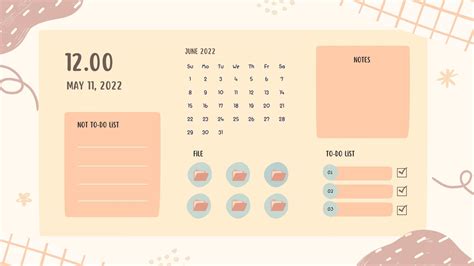 Weekly Planner Wallpaper