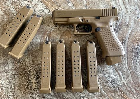 Glock 19 19x G19x Fde Night Sights - 7 Mags - For Sale, Used ...