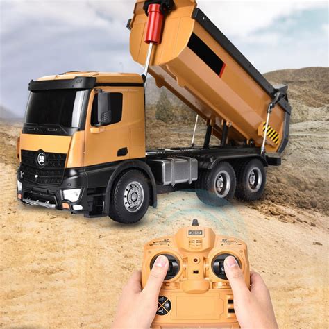 Toys & Hobbies 1:14 Wireless Remote Control Engineering Dump Truck 2.4G ...