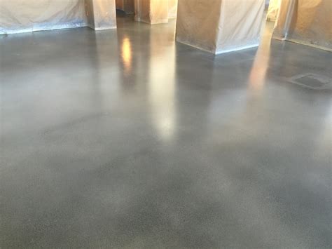 Stained Garage Floor Concrete Projects | Barefoot Surfaces