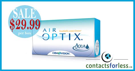 Air Optix Aqua Sale - Contactsforless.ca