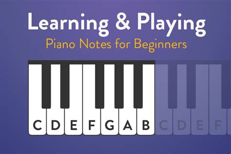 Piano Notes for Beginners | Playing Tips for Both Hands