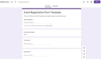 How-to: Free Event Registration Form (Google) - J.Shay Event Solutions