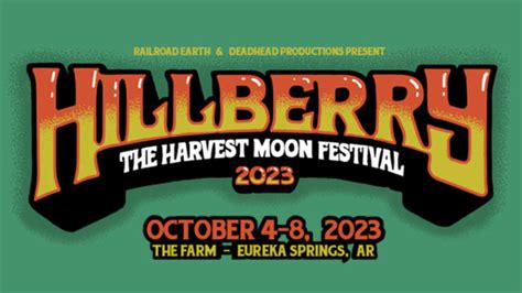 Hillberry: The Harvest Moon 2023 Lineup - Oct 4 - 8, 2023