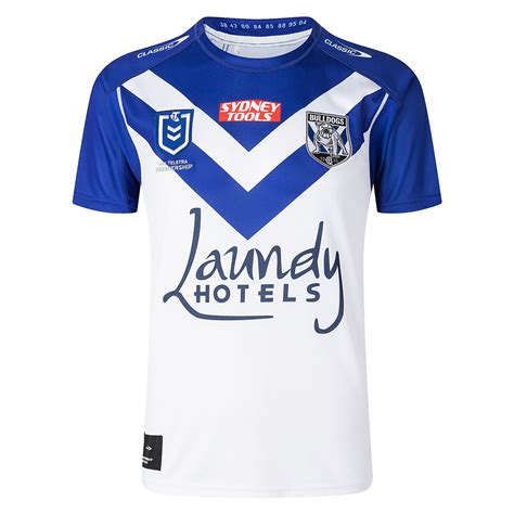 Buy 2022 Canterbury Bulldogs NRL Home Jersey - Mens - NRL Jerseys