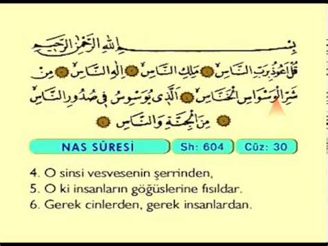 Nâs Suresi Tefsiri | İlim Cephesi