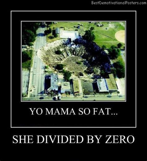 Divided By Zero - Demotivational Poster