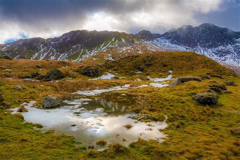 "Winter in Snowdonia, Wales" by PeterCseke | Redbubble