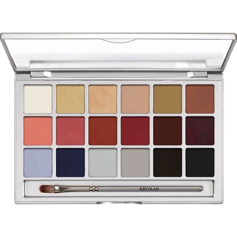 Coloring Vision Palette 18 Colors | Kryolan - Professional Make-up