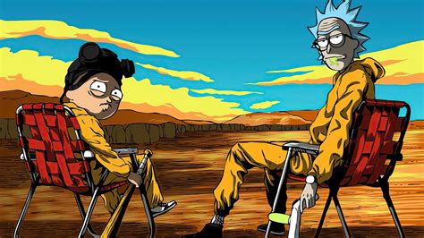 Rick And Morty Breaking Bad 4k Wallpaper,HD Tv Shows Wallpapers,4k ...